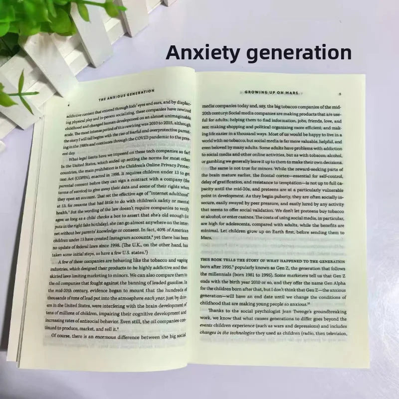 The Anxious Generation (2025 Edition) – English Version of NYT Bestseller