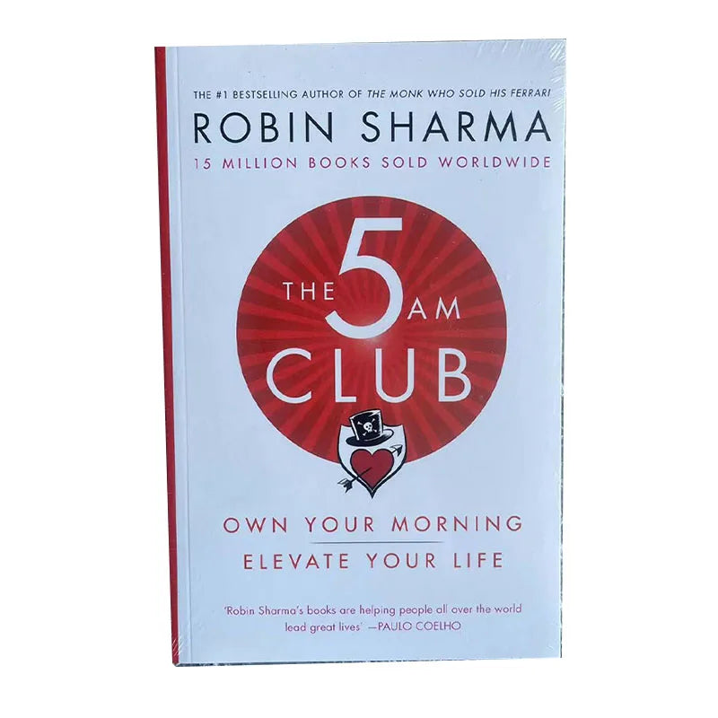 The 5AM Club by Robin Sharma – Own Your Morning & Elevate Your Life English Book