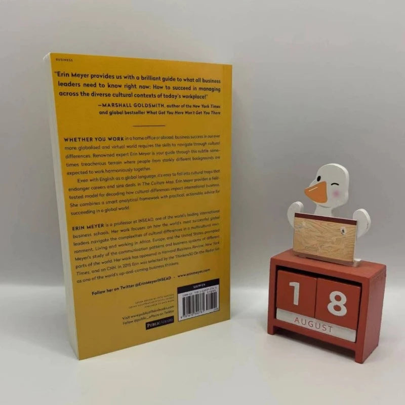 The Culture Map by Erin Meyer – Decode How People Think, Lead & Work Paperback Book