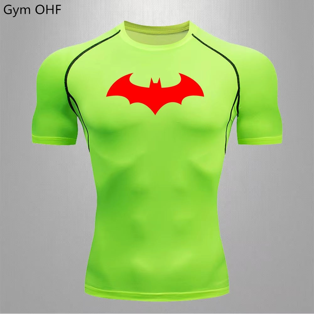 Men’s Compression Sport T-Shirt – Quick Dry Long Sleeve Gym Fitness Running Rashguard Top