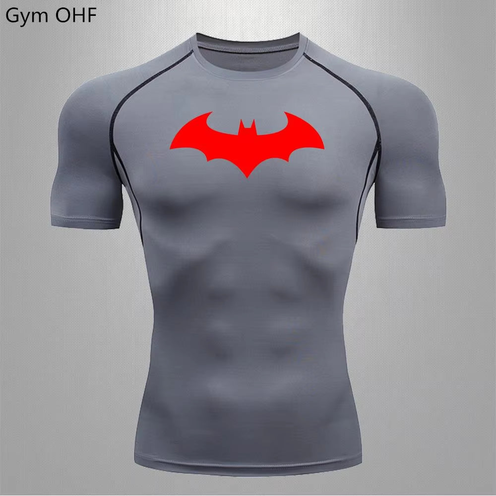 Men’s Compression Sport T-Shirt – Quick Dry Long Sleeve Gym Fitness Running Rashguard Top